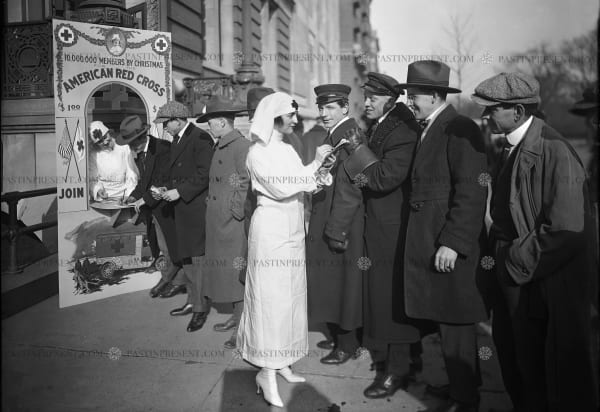 WWI American Red Cross Nurse Membership Drive, c.1910's