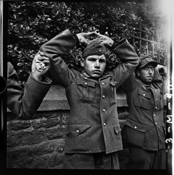 John G. Morris, #19 Saint-Malo, Ille-et-Vilaine, Brittany, August 9: surrender by a German teenagesoldier