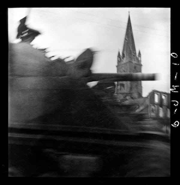 John G. Morris, #4 Marigny, Manche, Normandy, c. July 28: being liberated