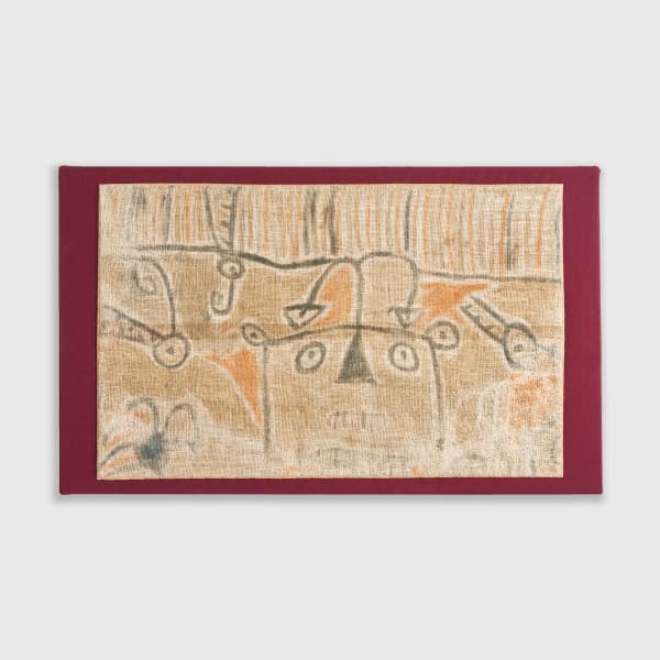 Chimu Culture, Painted Panel, Circa. 1100 AD