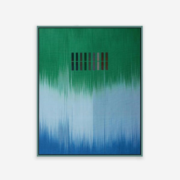 Ptolemy Mann, Alqa (Emerald Cyan), 2023