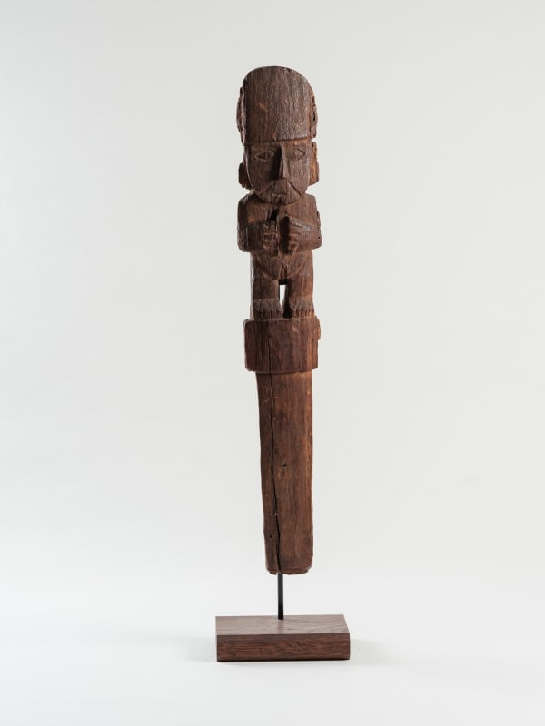 Chimu Culture, A Chimu Female Figural Marker Post, Circa. 1100 - 1470 AD