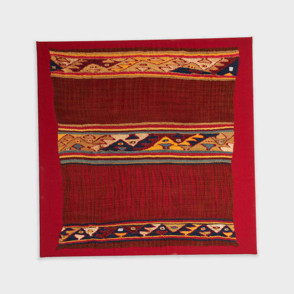 Chancay Culture, Decorated Gauze Panel, Circa. 1000 - 1425 AD