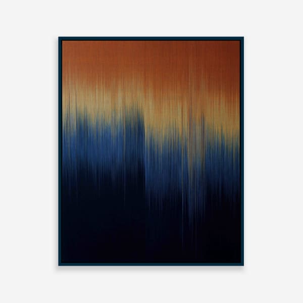 Ptolemy Mann, Alqa (Indigo Orange), 2023