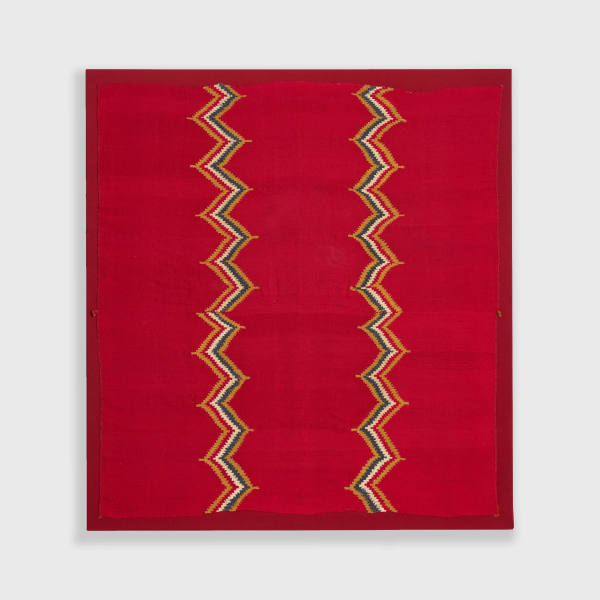 Nazca Culture, Nazca / Wari transitional mantle, Circa. 500-800 AD