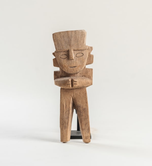 Chancay Culture, Chancay Wood Figure, Circa. 1000 - 1250 AD