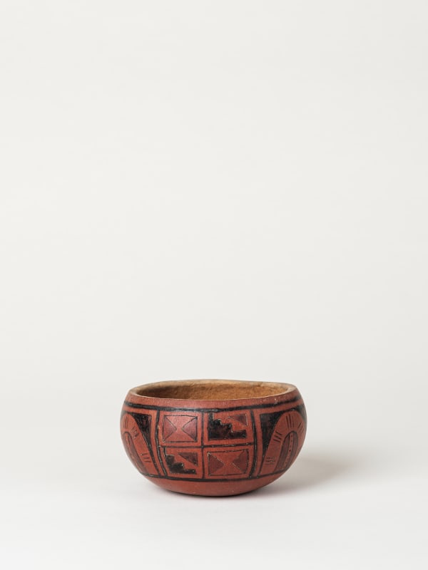 Sihuas Culture, 4 Gourds engraved sihuas
