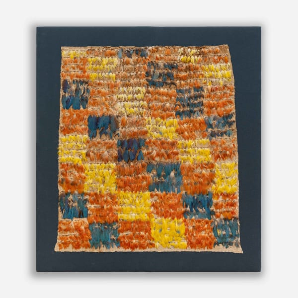 Nazca Culture, Nazca-Huari Feather Panel, Circa. 400 AD