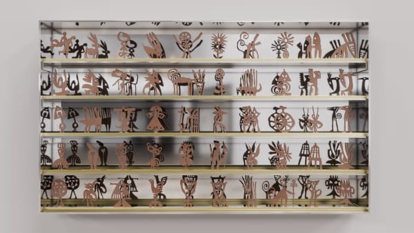 Nadim Karam, The Box That Remembers, Twice, 2025