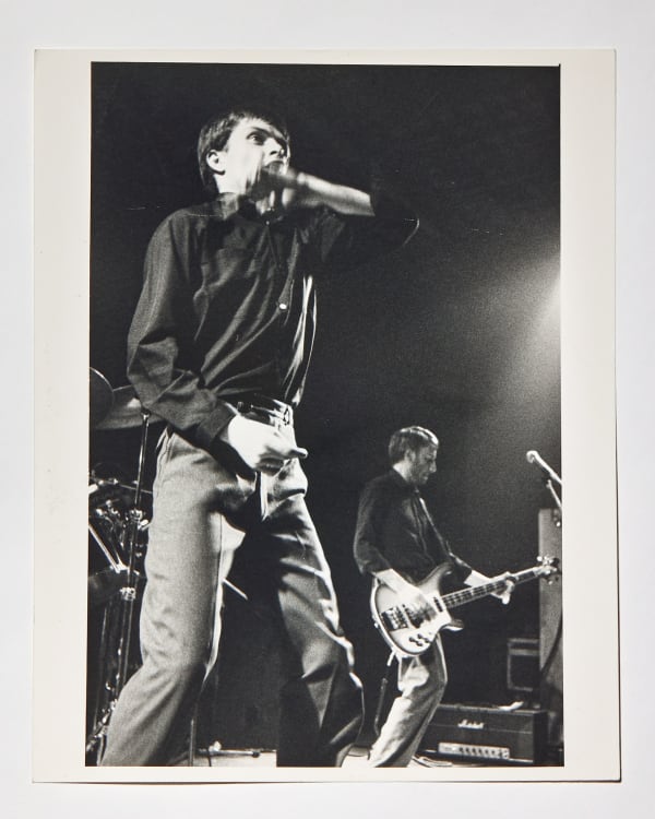 Kevin Cummins, Ian Curtis, Leeds University, 3 October 1979