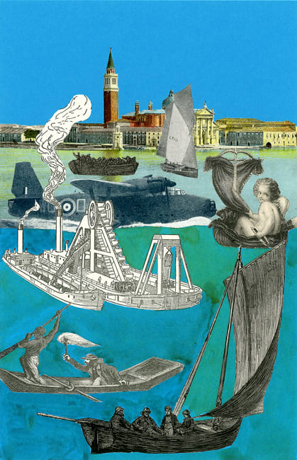 Peter Blake, Venice - ‘Dredging’, 2009