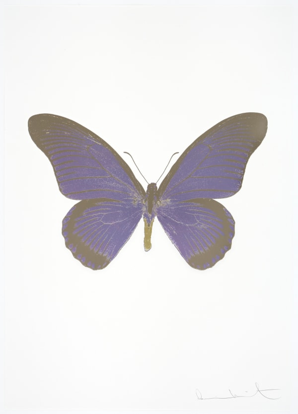 Damien Hirst, The Souls IV - Aquarius/Gunmetal/Cool Gold, 2010