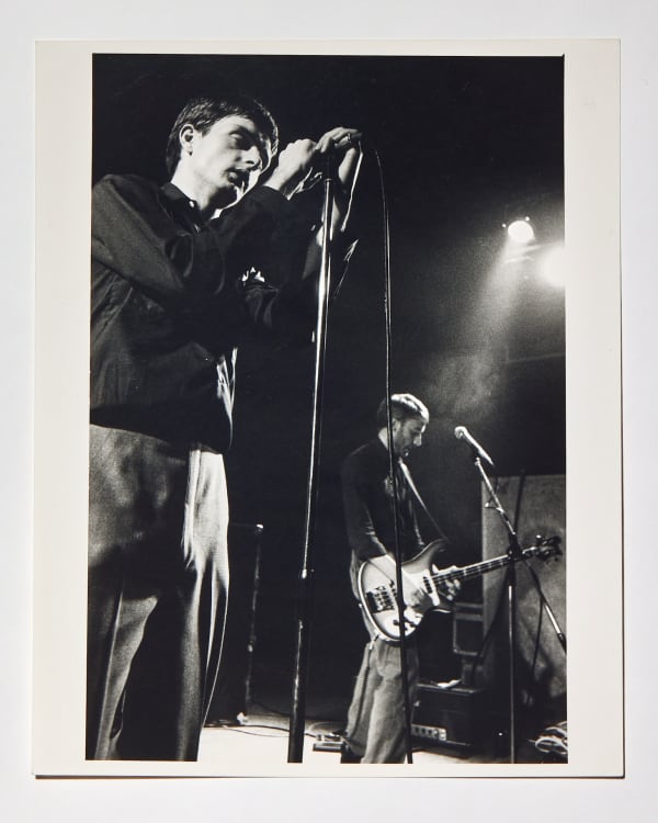 Kevin Cummins, Ian Curtis, Leeds University, 3 October 1979