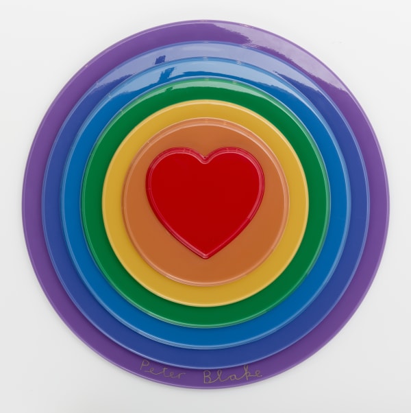 Peter Blake, Rainbow Target, 2016