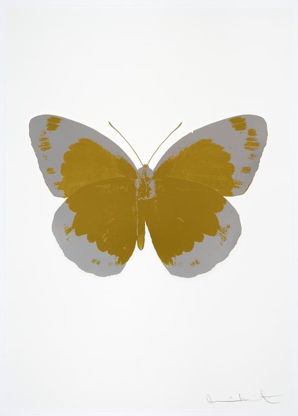 Damien Hirst, The Souls II - Oriental Gold/Silver Gloss/Blind Impression, 2010