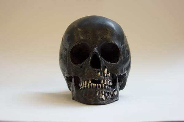 Damien Hirst The Fate of Man, 2005 Silver 15.2 x 12.7 x 20.3cm Edition of 25 Signed and numbered