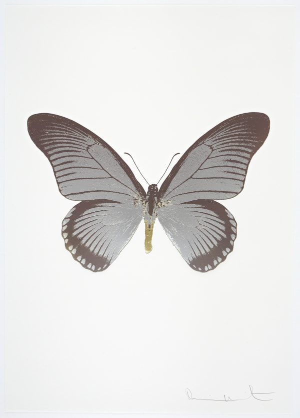 Damien Hirst, The Souls IV - Silver Gloss/Gunmetal/Cool Gold, 2010