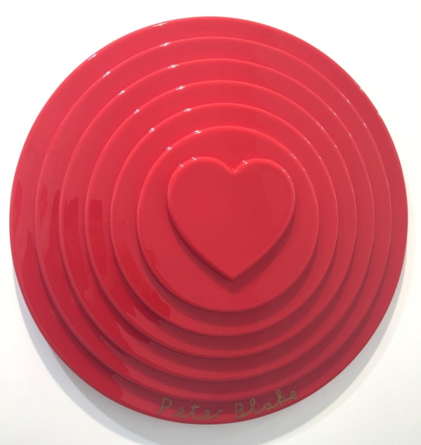 Peter Blake, Red Target, 2016