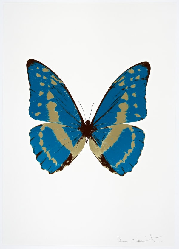 Damien Hirst, The Souls III - Turquoise/Cool Gold/Chocolate, 2010