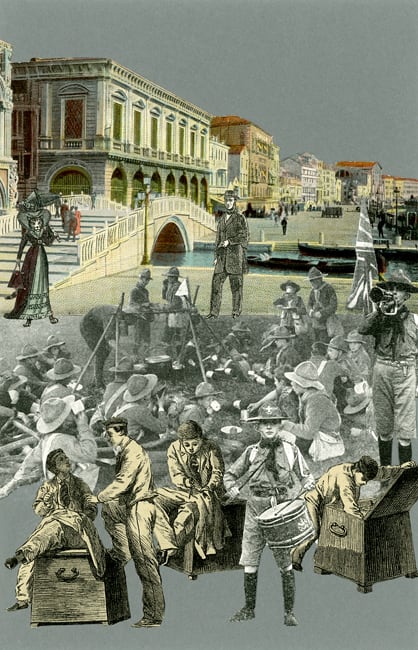 Peter Blake, Venice - ‘Camping 2’, 2009