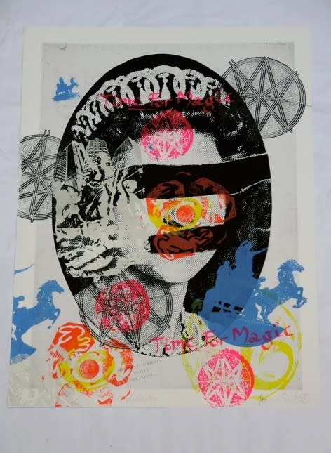 Jamie Reid, Liberty (Black), 2011