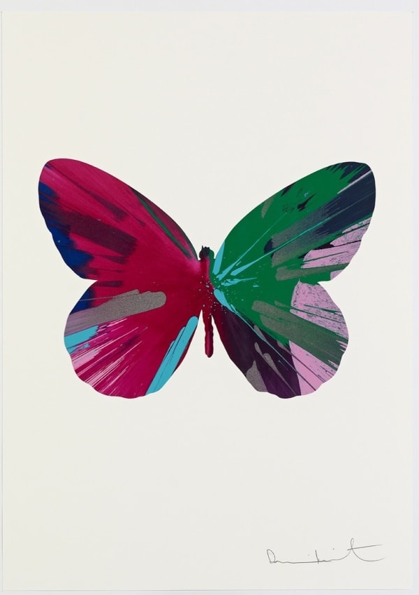 Damien Hirst, Love Butterfly - 4, 2013