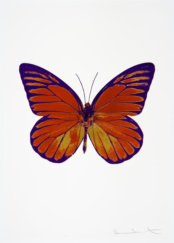 Damien Hirst, The Souls I - Prairie Copper/Oriental Gold/Imperial Purple, 2010