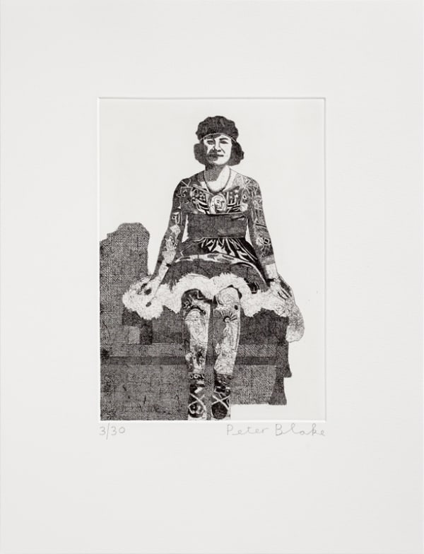 Peter Blake, Liberty Beauty Rose, 2014