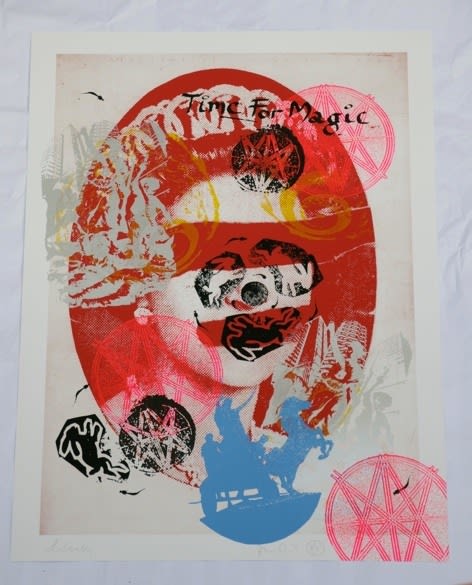 Jamie Reid, Liberty (Red), 2011