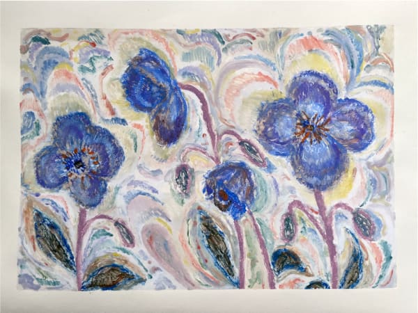 Lauren Bryden, Blue Poppy, 2024
