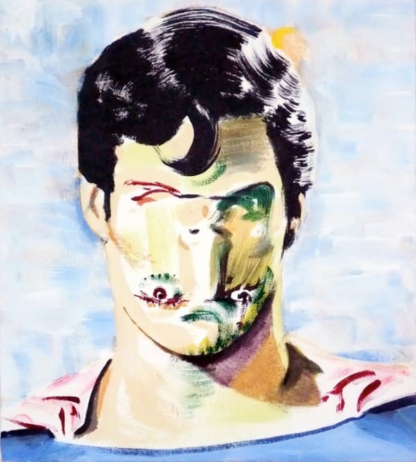 Darren Coffield Episodical (Study), 2011 Acrylic on canvas. Signed by the artist en verso. Framed 26 x 24 cm; 38.3 x 35.8 x 7 cm 10.2 x 9.4 in 15.1 x 14.1