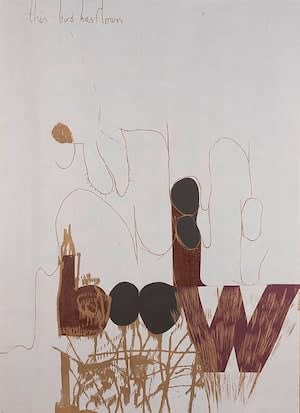 Magne Furuholmen Norwegian Wood, 2013 Woodcut print on 410gsm Somerset Satin. Signed and numbered by the artist. 140 x 100 cm Edition of 4