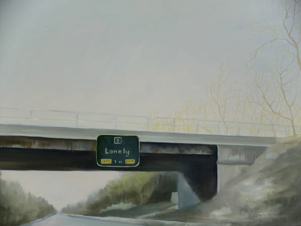 Grace O’Connor Where I'm From, 2015 Oil on canvas Signed on verso 40.5 x 50.5 cm