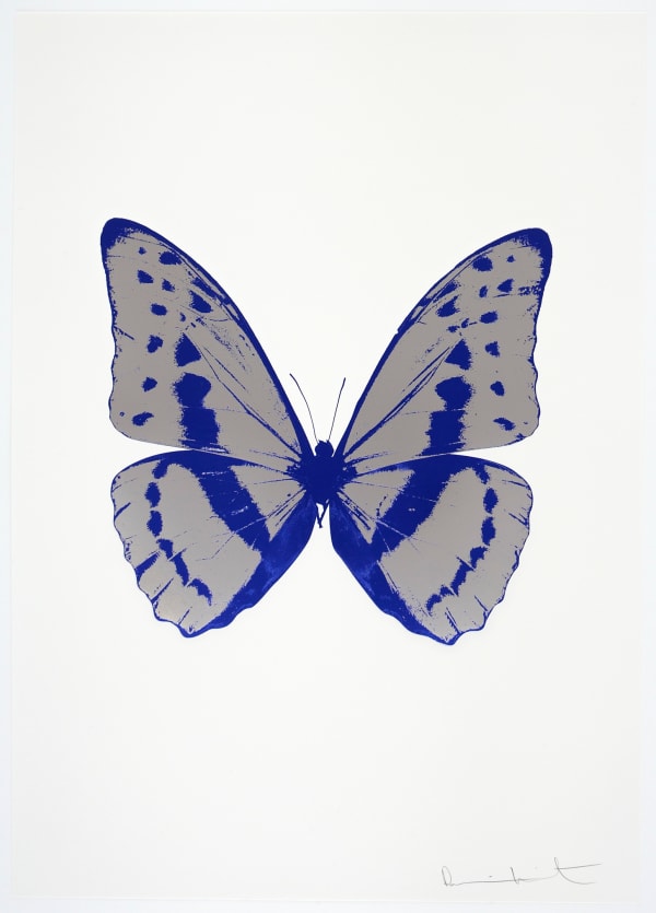 Damien Hirst, The Souls III - Silver Gloss/Westminster Blue/Westminster Blue, 2010