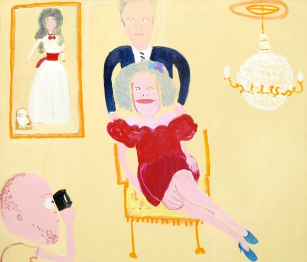 Georgia Hayes “Hola” to the Albas (ancient & modern), 2016 Oil on canvas. Signed on verso 183 x 214 cm