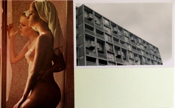 Sarah Hardacre Reflections of an emerald eye, 2020 Paper collage 18.3 x 26cm Signed, titled and dated