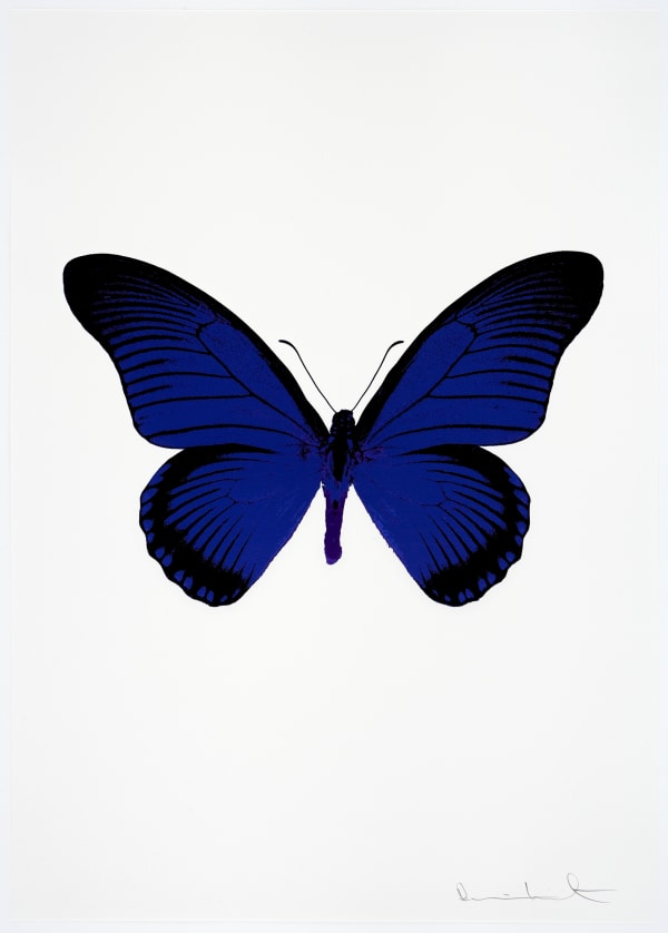 Damien Hirst, The Souls IV - Westminster Blue/Raven Black/Imperial Purple, 2010