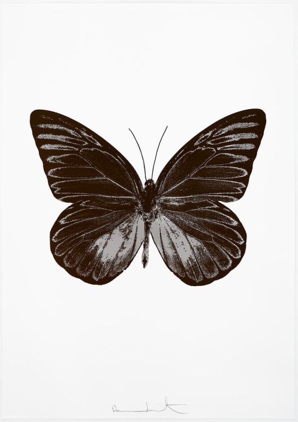 Damien Hirst, The Souls I - Chocolate/Silver Gloss, 2010