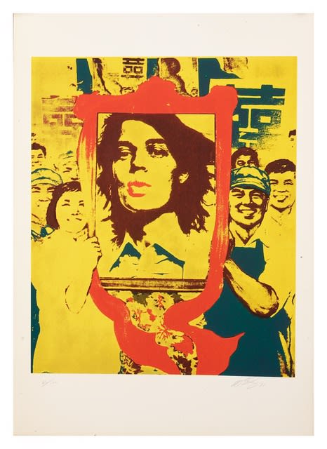 David Bailey, Chairman Mick, 1971