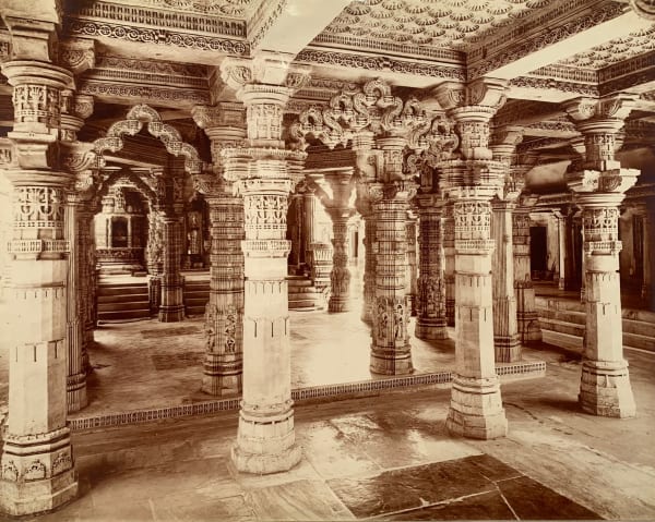 Photographer, Anonymous, Mt. Abu Jahapal's Temple - General view of interior, Early 20th century