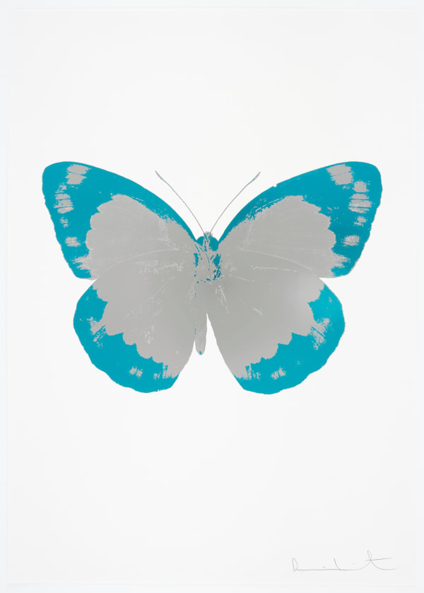 Damien Hirst, The Souls II - Silver Gloss/Topaz/Blind Impression, 2010