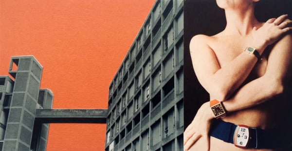 Sarah Hardacre The two most powerful warriors are patience and time, 2020 Paper collage. 8.9 x 17.4 cm. Signed, titled and dated.