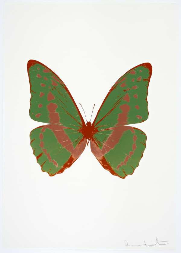 Damien Hirst, The Souls III - Leaf Green/Rustic Copper/Prairie Copper, 2010