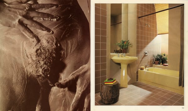 Sarah Hardacre This Time With Suds, 2020 Paper collage 25.5 x 43.5 cm Signed, titled and dated