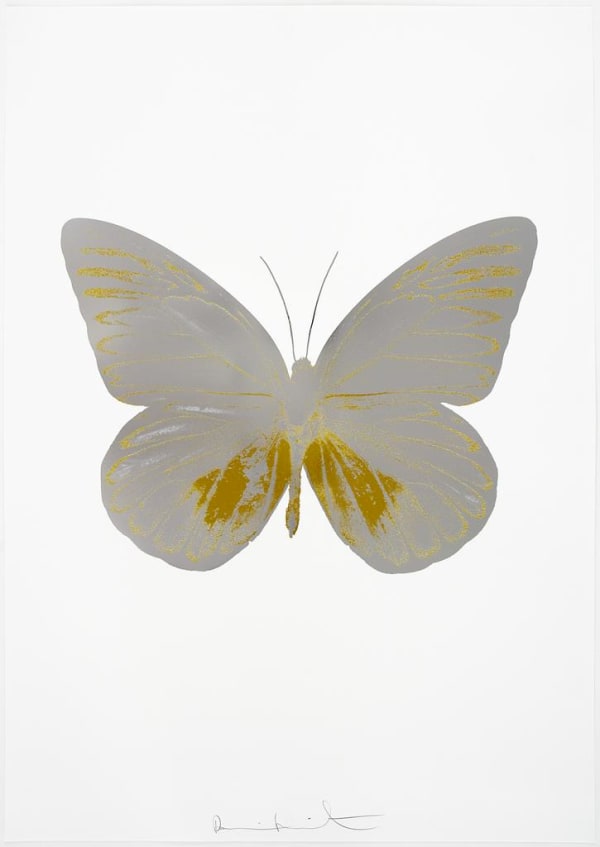 Damien Hirst, The Souls I - Silver Gloss/Oriental Gold, 2010