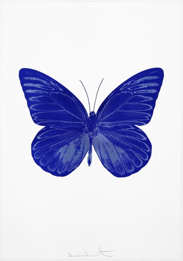Damien Hirst, The Souls I - Westminster Blue/Cornflower Blue, 2010