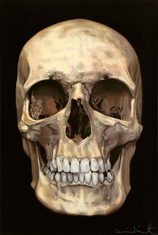 Damien Hirst The Skull Beneath the Skin, 2005 Silkscreen with diamond dust on Somerset satin 410gsm 100 x 66.7cm Edition of 155 Signed and numbered