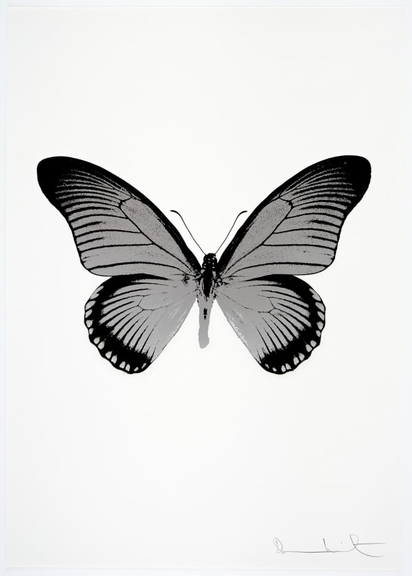 Damien Hirst, The Souls IV - Silver Gloss/Raven Black, 2010