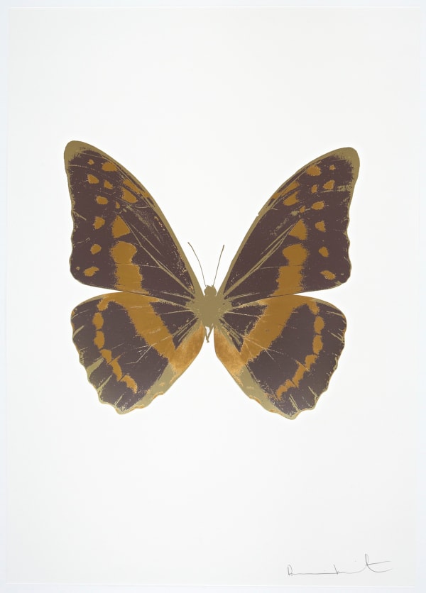 Damien Hirst, The Souls III - Gunmetal/African Gold/Cool Gold, 2010