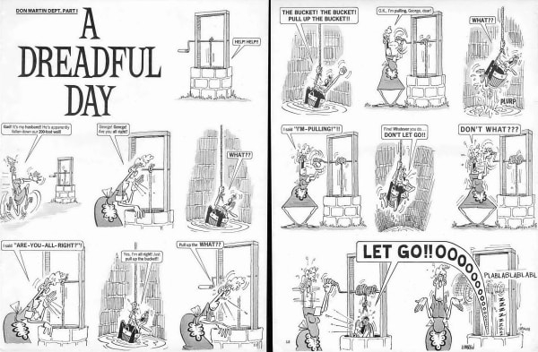 Don Martin, A Dreadful Day (Mad no.98), 1965